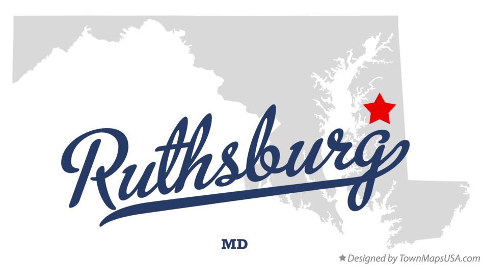 Map of Ruthsburg, MD, Maryland