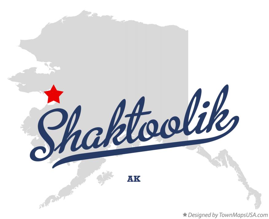 Map of Shaktoolik, AK, Alaska