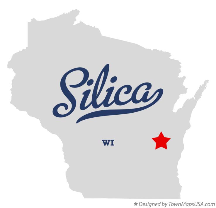 Map of Silica, WI, Wisconsin