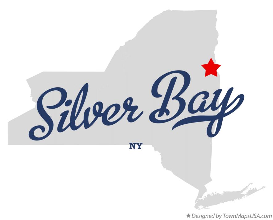 Map of Silver Bay, NY, New York