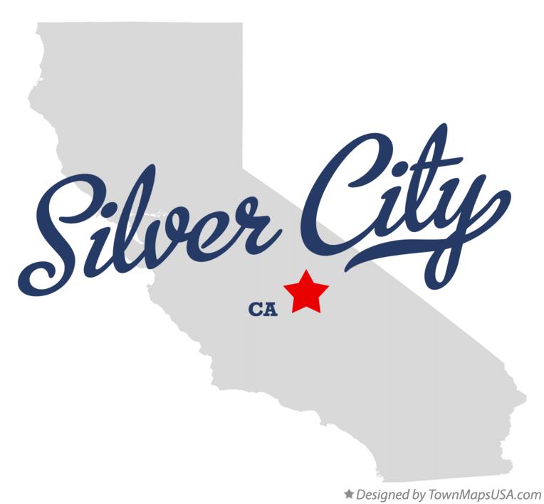 Map of Silver City, CA, California