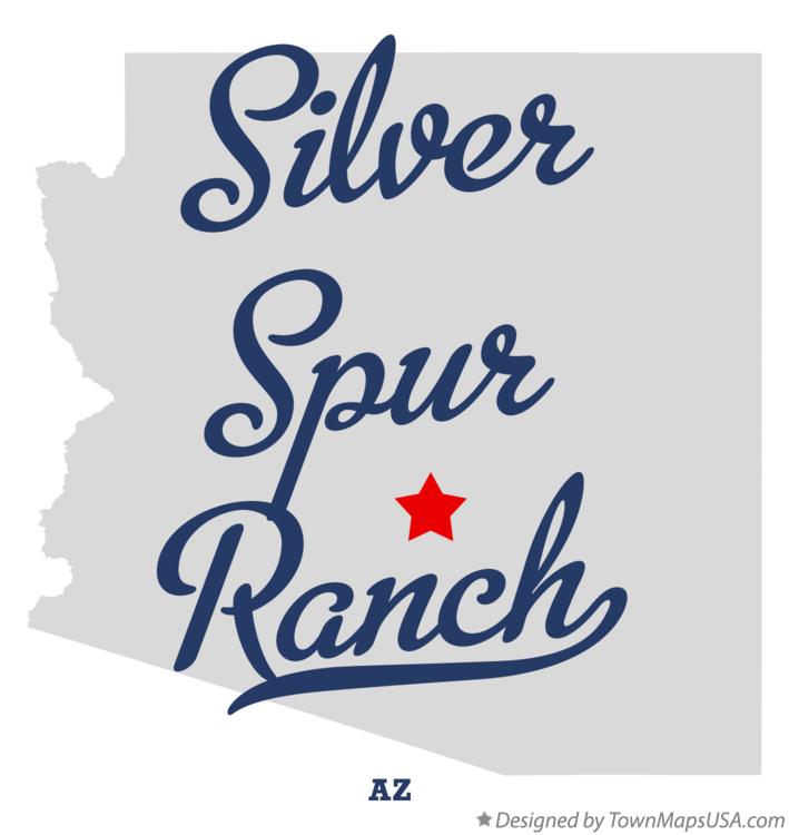 Map of Silver Spur Ranch, AZ, Arizona