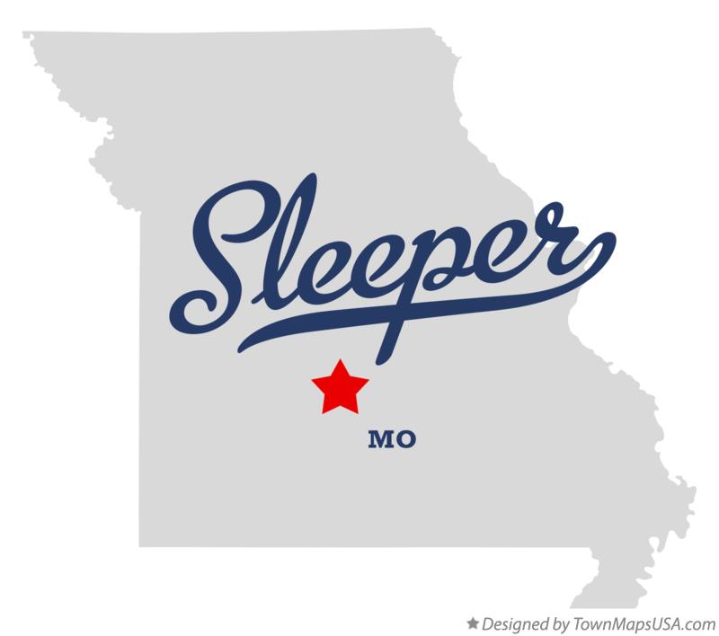 Map of Sleeper, MO, Missouri