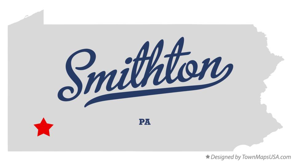 Map of Smithton, PA, Pennsylvania