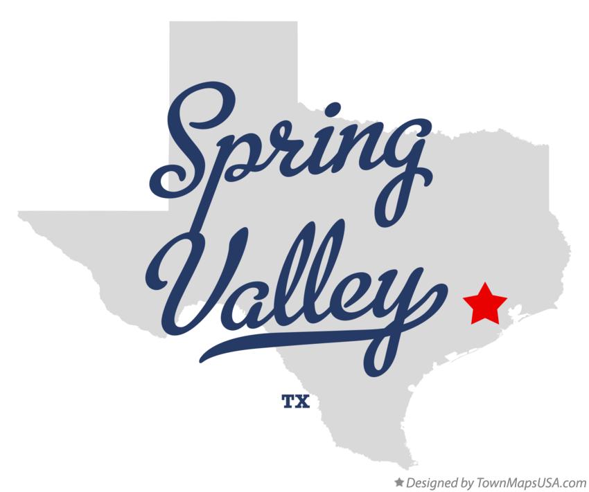 Map of Spring Valley, TX, Texas