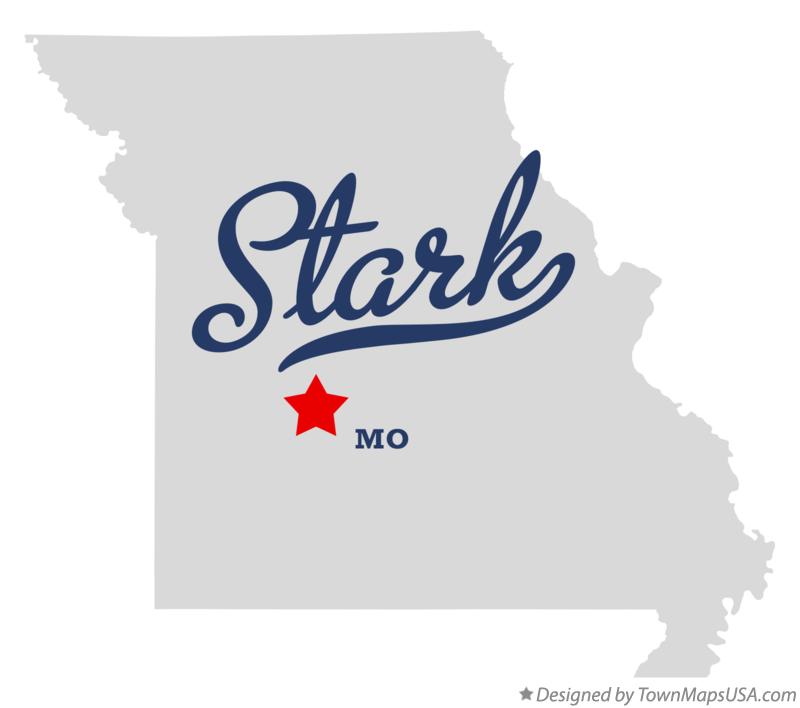 Map of Stark, MO, Missouri