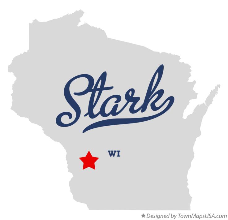Map of Stark, WI, Wisconsin
