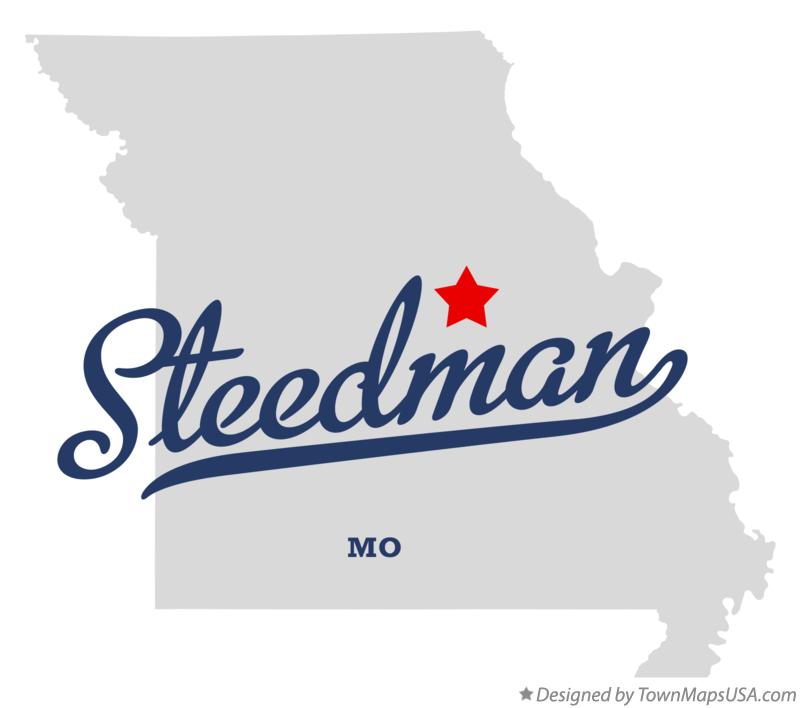 Map of Steedman, MO, Missouri