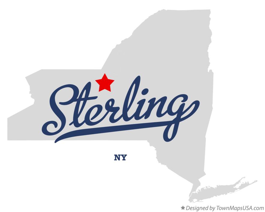 Map of Sterling, NY, New York
