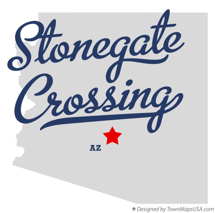 Map of Stonegate Crossing, AZ, Arizona