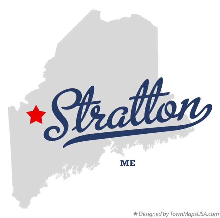 Map of Stratton, ME, Maine