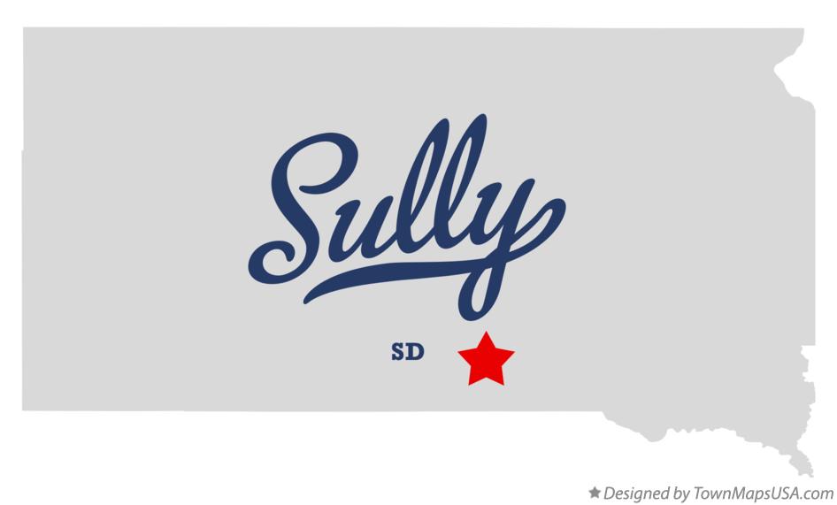 Map of Sully, SD, South Dakota