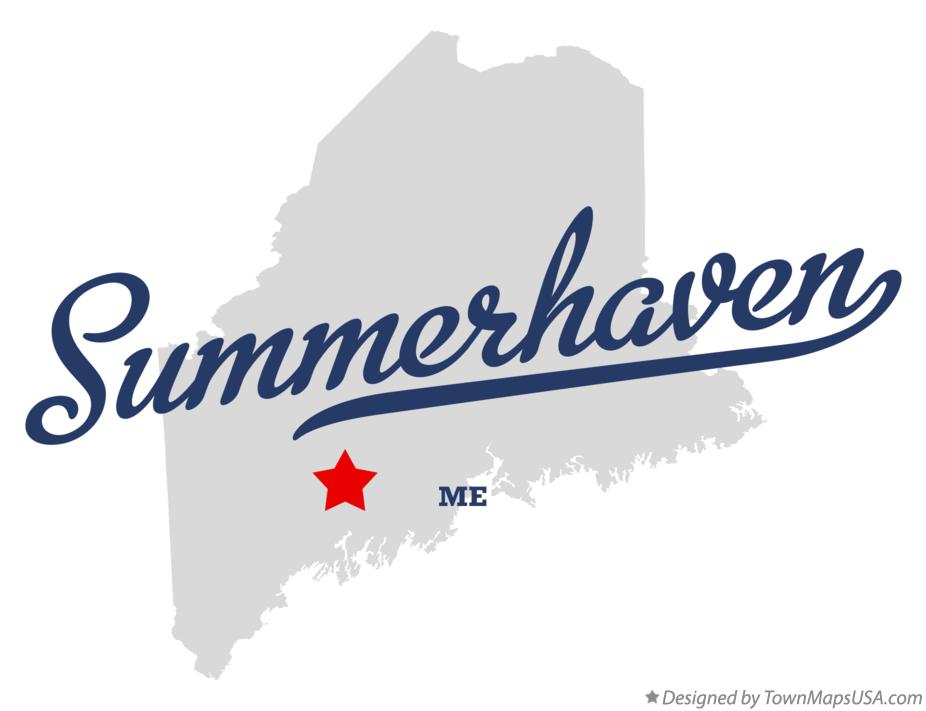 Map of Summerhaven, ME, Maine