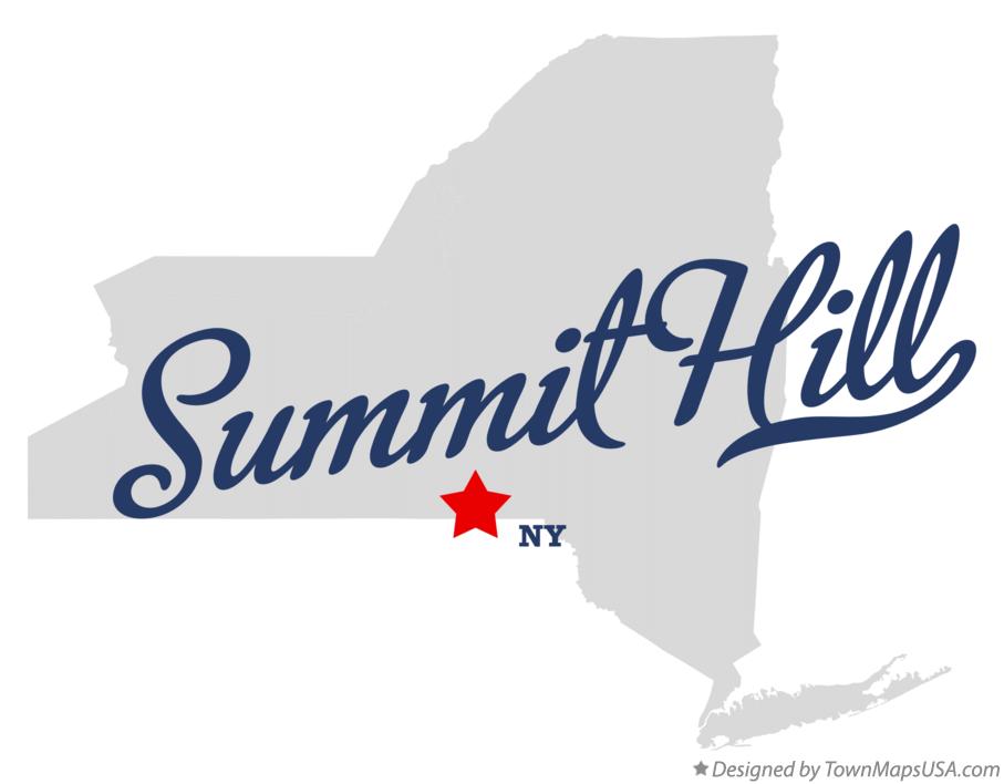 Map of Summit Hill, NY, New York