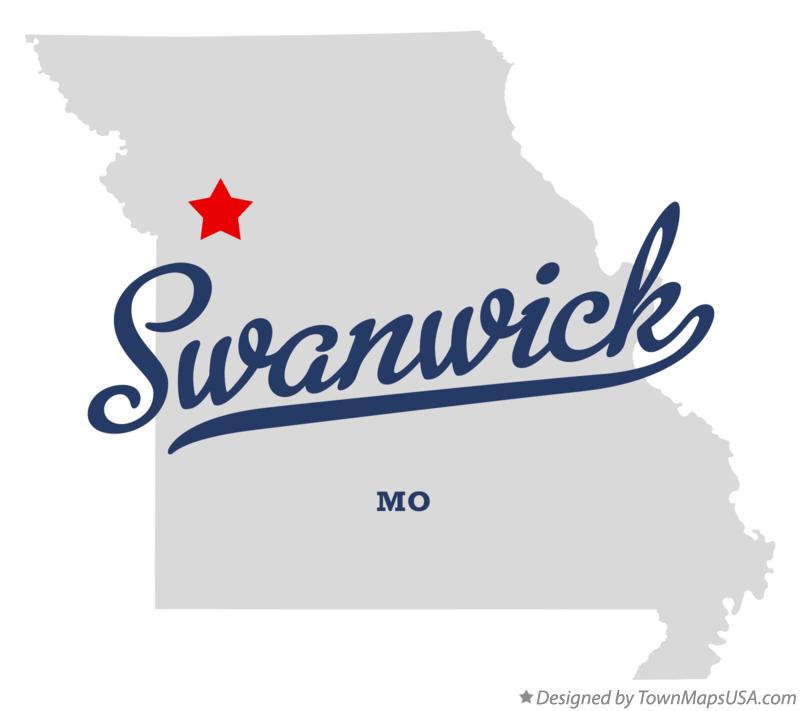 Map of Swanwick, MO, Missouri