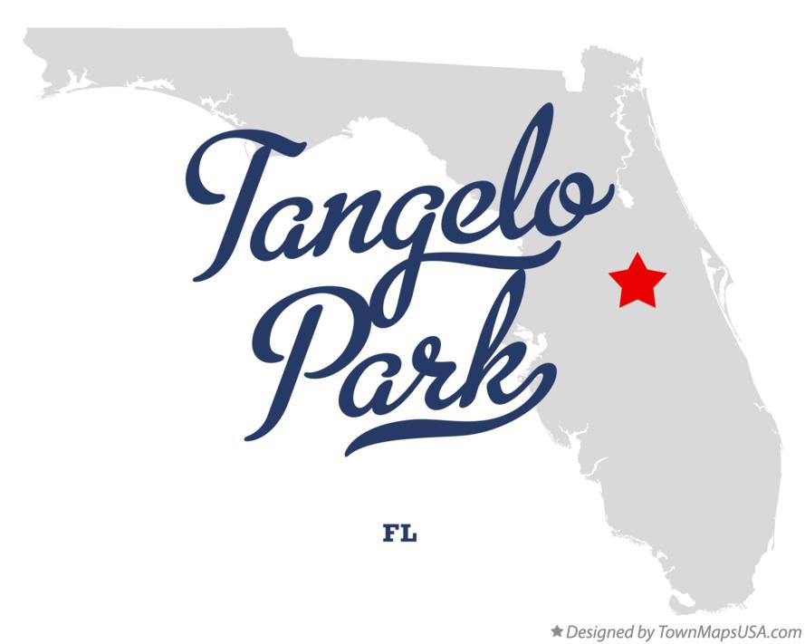 Map of Tangelo Park, FL, Florida