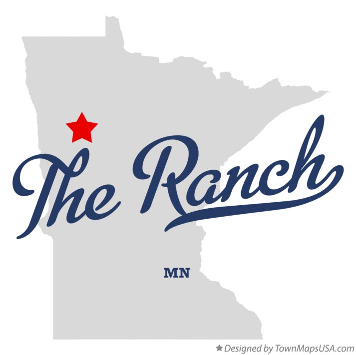 Map of The Ranch, MN, Minnesota