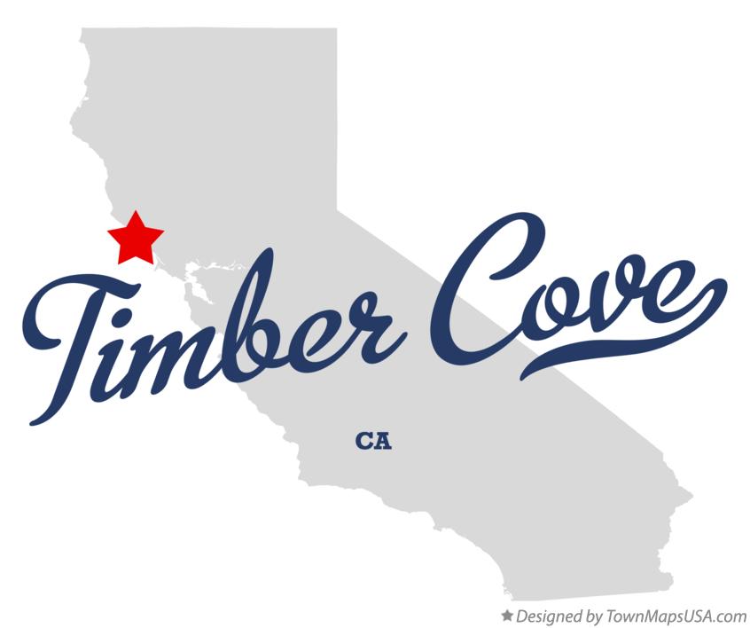 Map of Timber Cove, CA, California