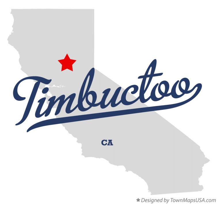 Map of Timbuctoo, CA, California