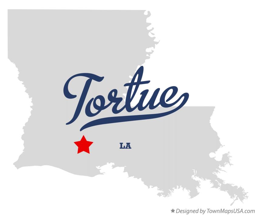 Map of Tortue, LA, Louisiana