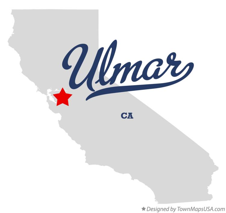 Map of Ulmar, CA, California