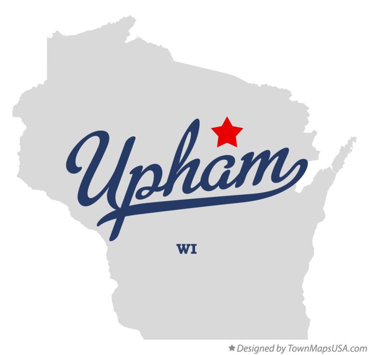 Map of Upham, WI, Wisconsin
