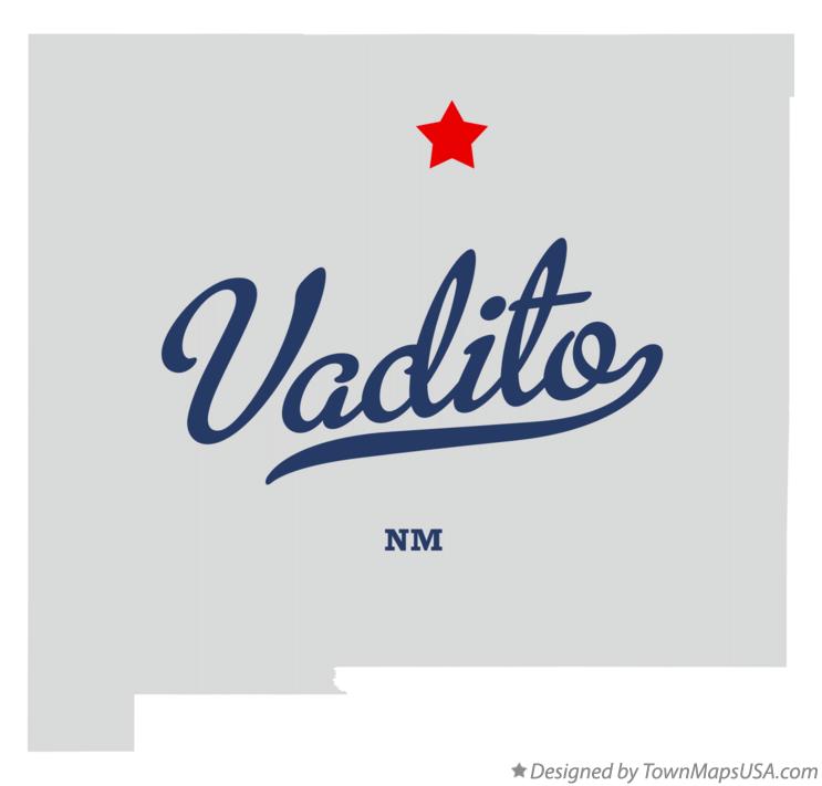 Map of Vadito, NM, New Mexico