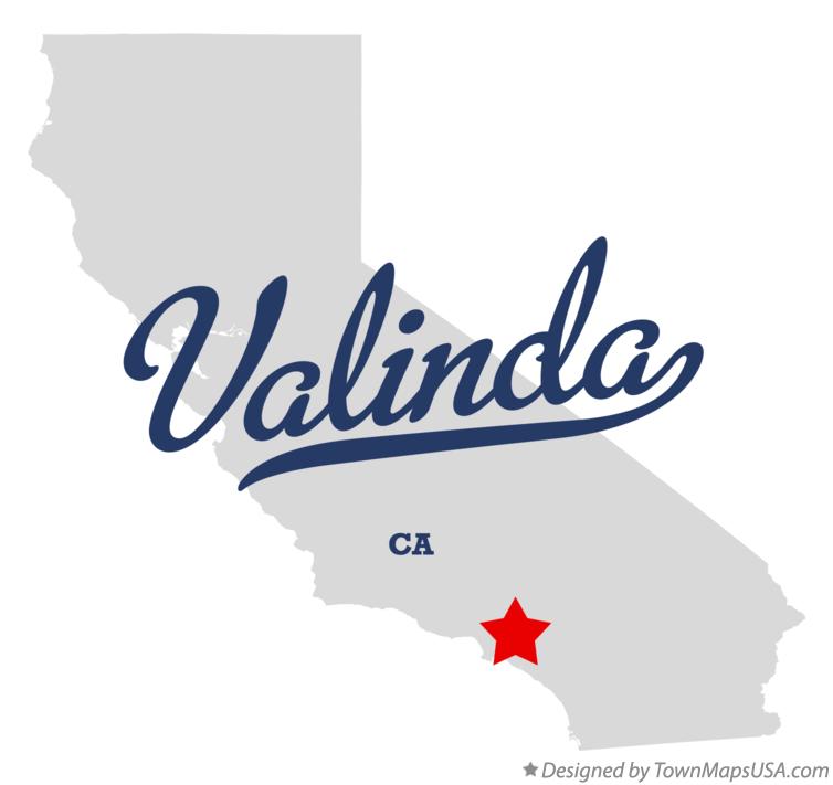 Map of Valinda, CA, California