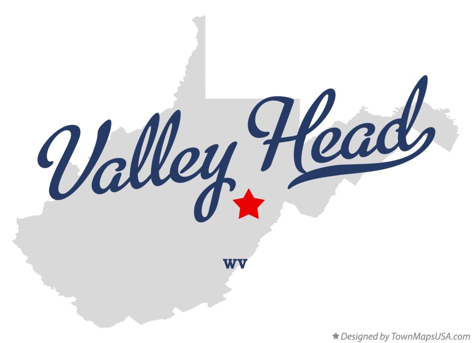 Map of Valley Head, WV, West Virginia