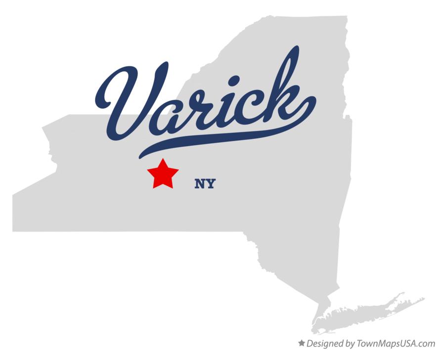 Map of Varick, NY, New York