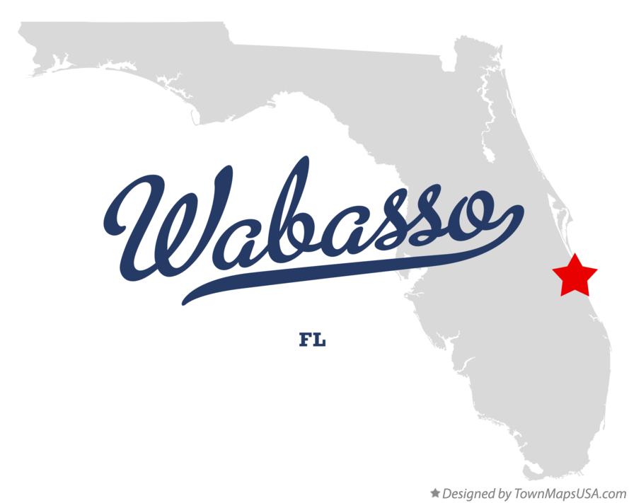 Map of Wabasso, FL, Florida