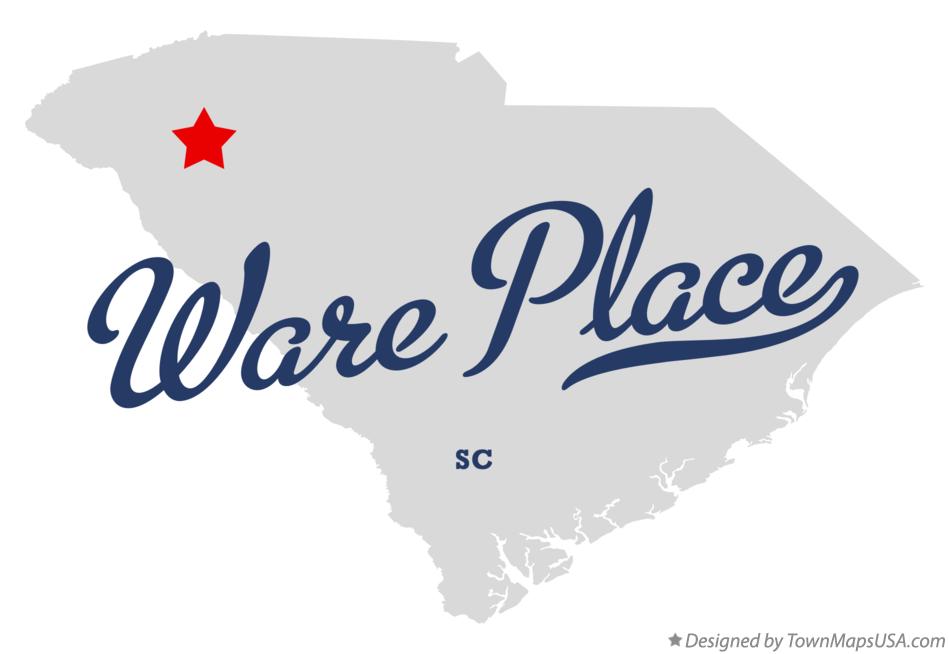 Map of Ware Place, SC, South Carolina