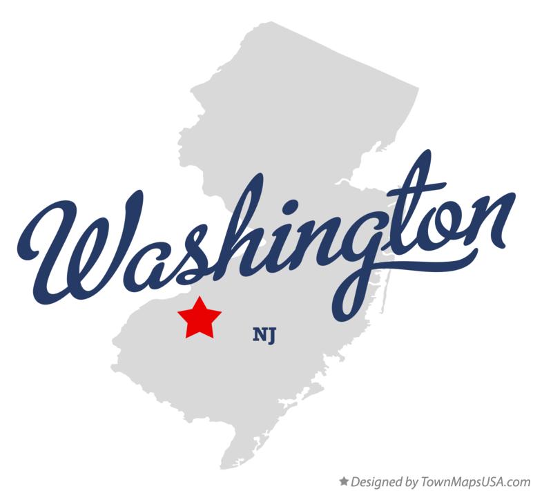Map of Washington, Gloucester County, NJ, New Jersey