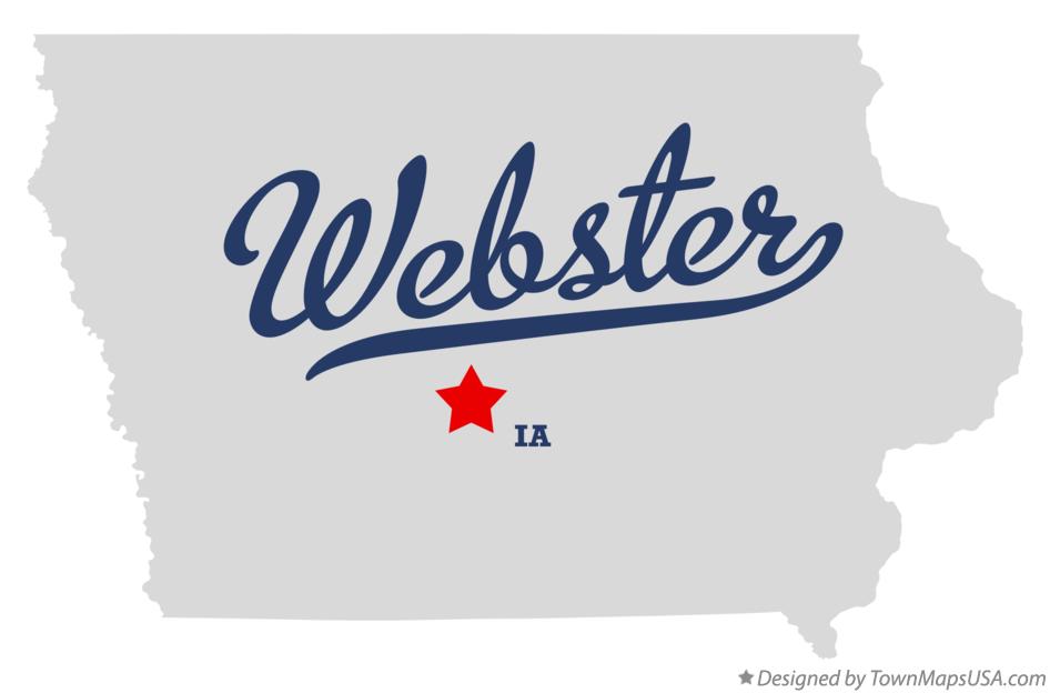 Map of ster, Polk County, IA, Iowa