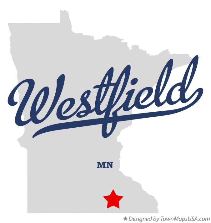 Map of Westfield, MN, Minnesota