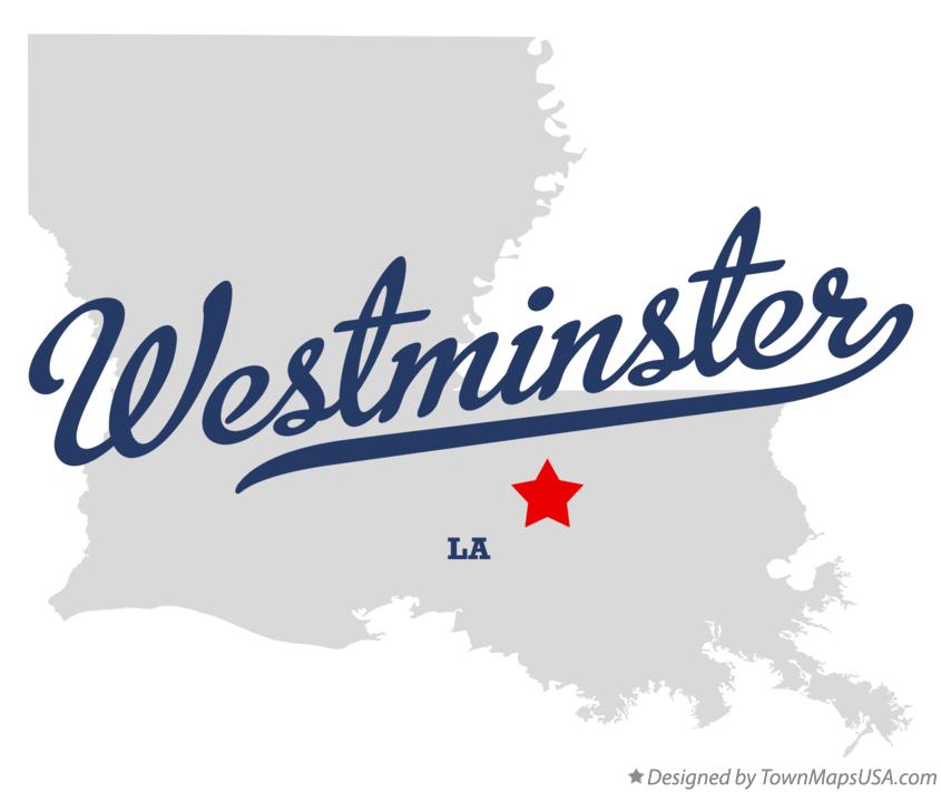 Map of Westminster, LA, Louisiana