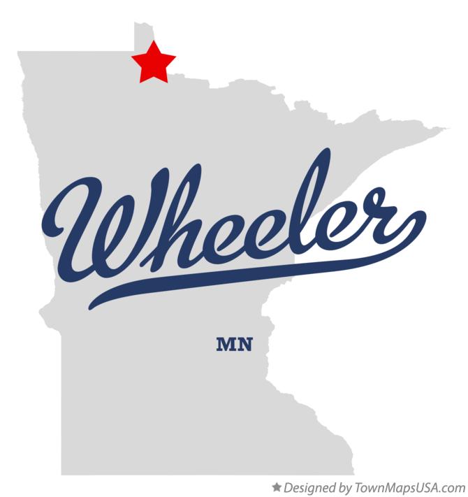 Map of Wheeler, MN, Minnesota
