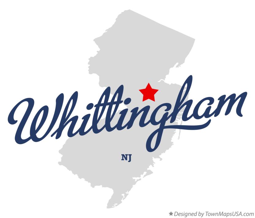 Map of Whittingham, NJ, New Jersey