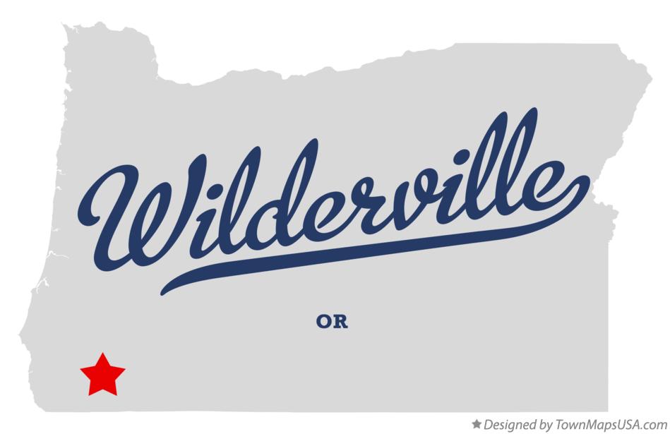 Map of Wilderville, OR, Oregon