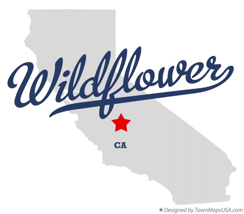 Map of Wildflower, CA, California