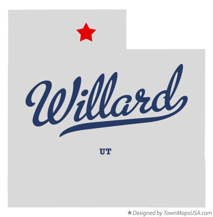Map of Willard, UT, Utah