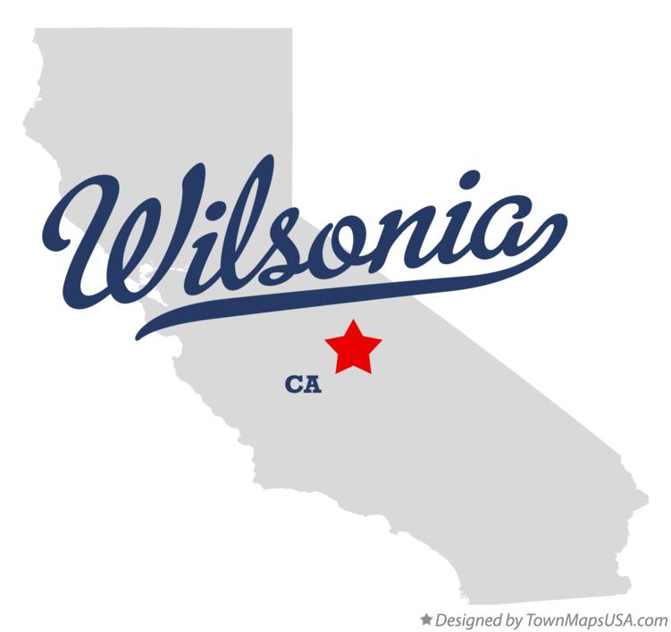Map of Wilsonia, CA, California