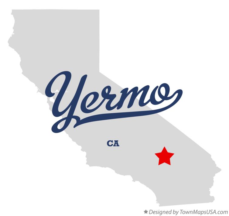 Map of Yermo, CA, California