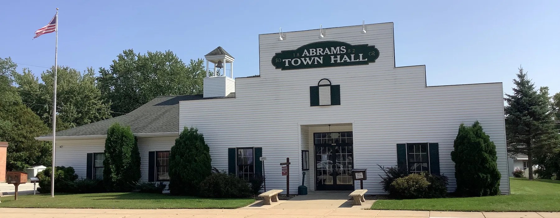 abramstownhall Town Of Abrams
