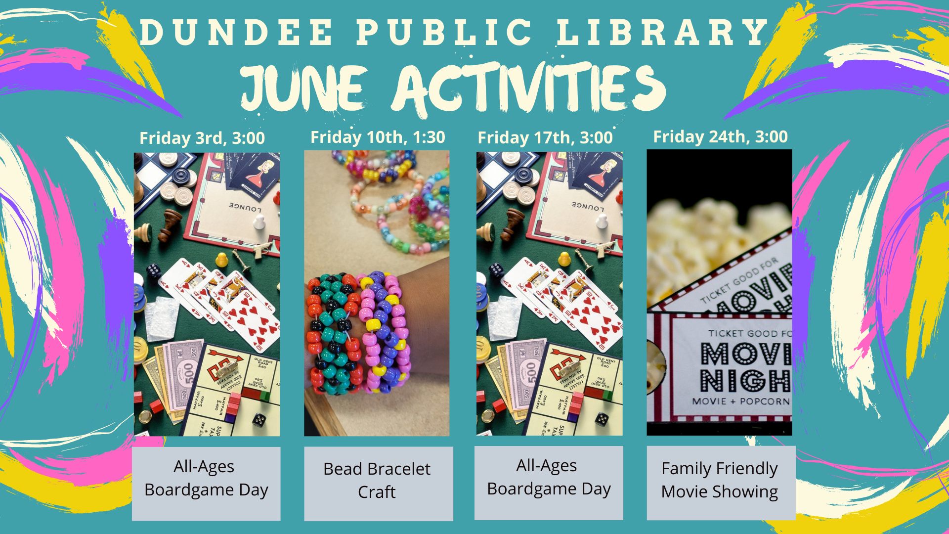 Dundee Library June 2022 Activities Town of Dundee, Florida