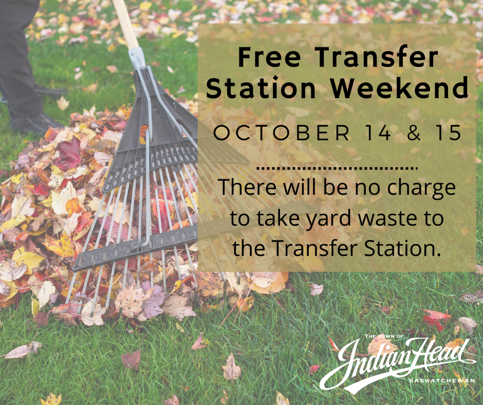 Free Yard Waste Weekend The Town of Indian Head