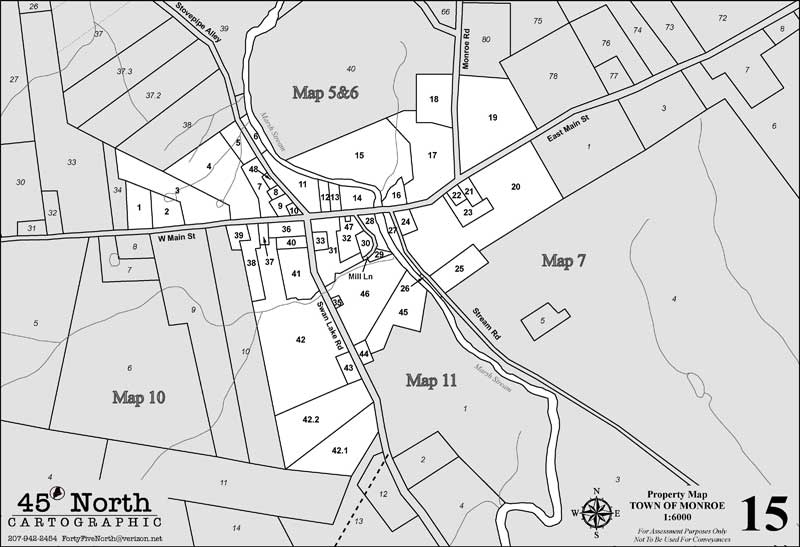 Monroe Tax Map 15 Town of Monroe