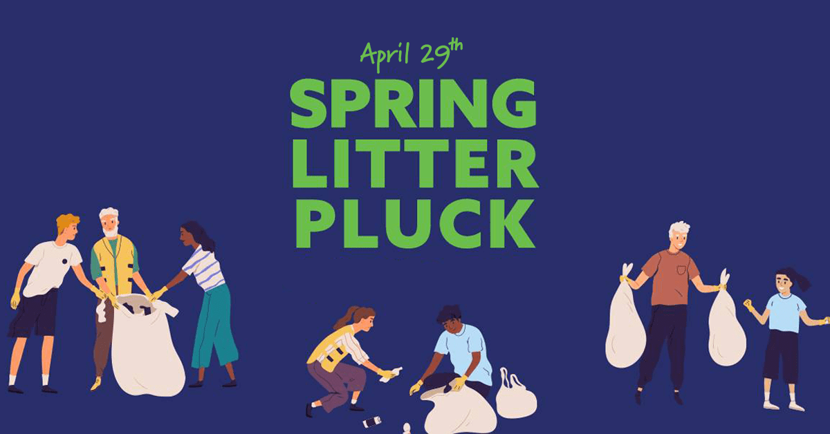 Join the Community Litter Pluck on April 29th, 2023! Town of Thompson