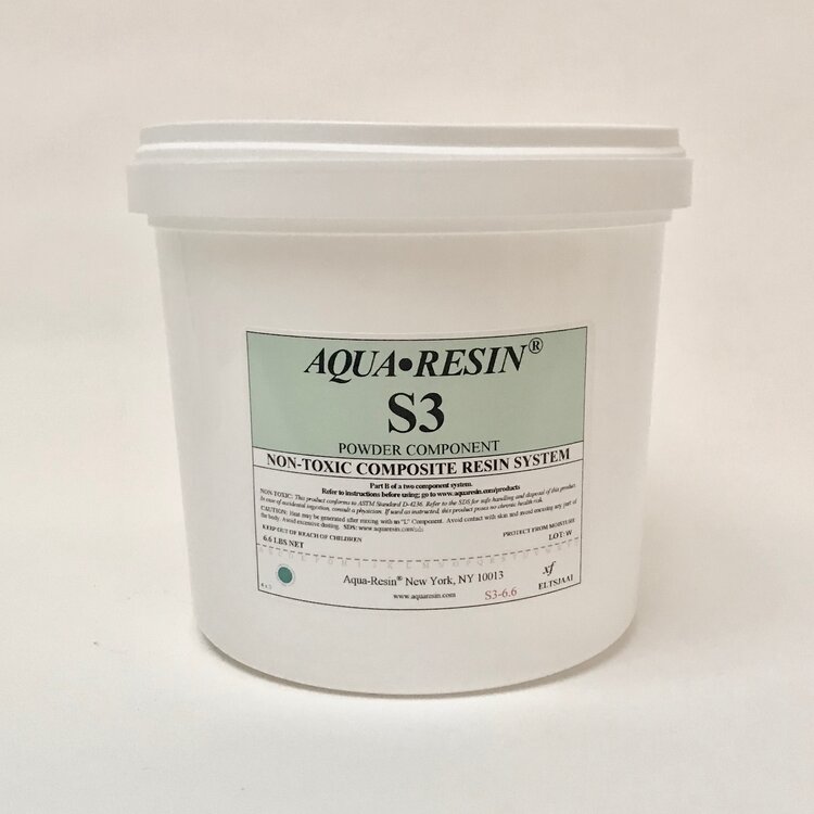 AQUA RESIN Powder S/3 6.6 lbs Townsend Atelier