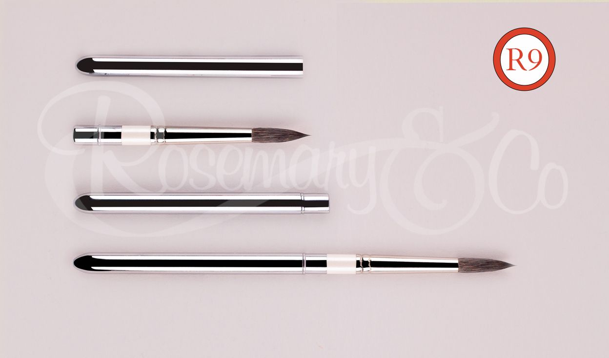 R9 Rosemary Pocket Pure Squirrel Mop Travel Brush Townsend Atelier